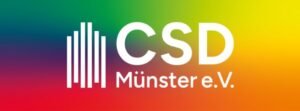 Das bunte Logo des CSD Münster