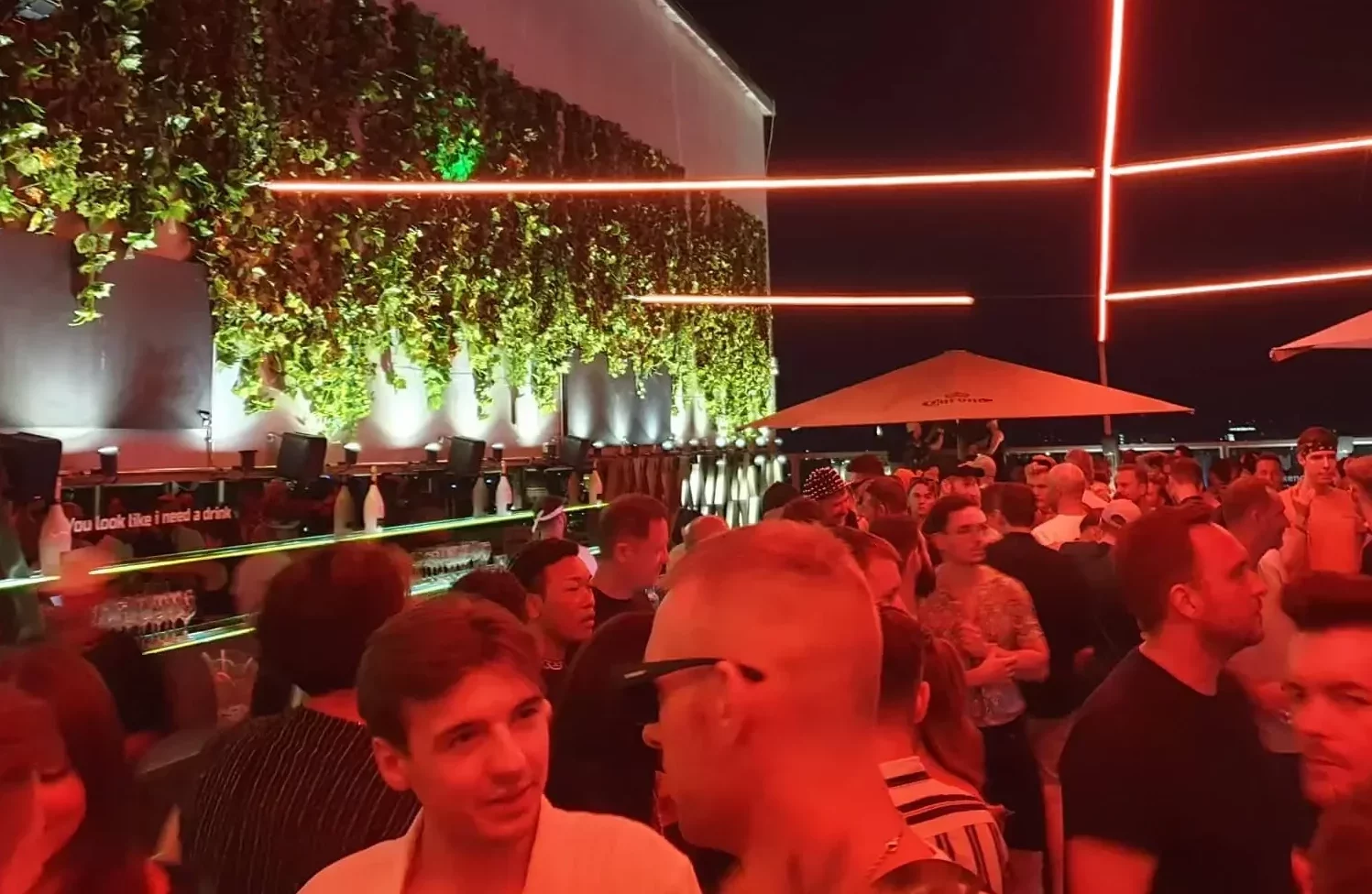 Blick vom Weekend Club über Berlin